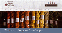 Desktop Screenshot of longmontyarn.com